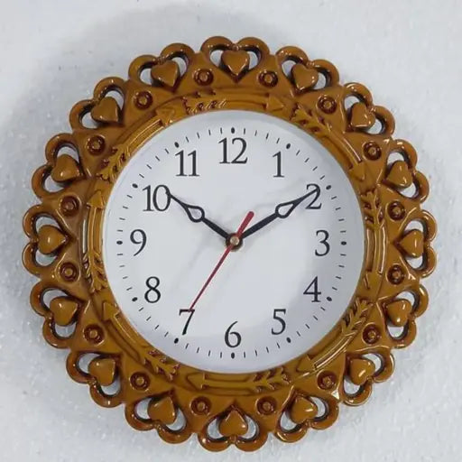 Heart Design Wall Clock