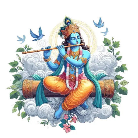 Krishna Wall Sticker