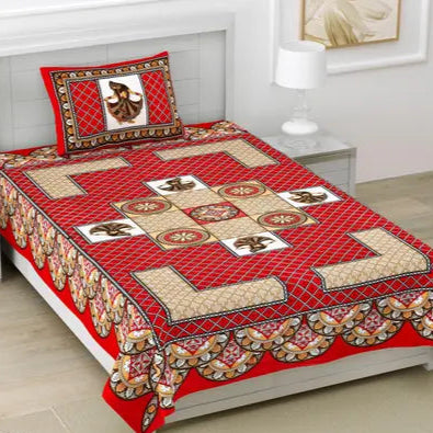 Traditional Bedsheet