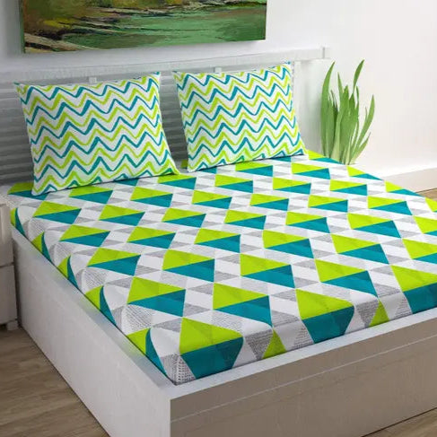 Zigzag Pattern Bedsheet