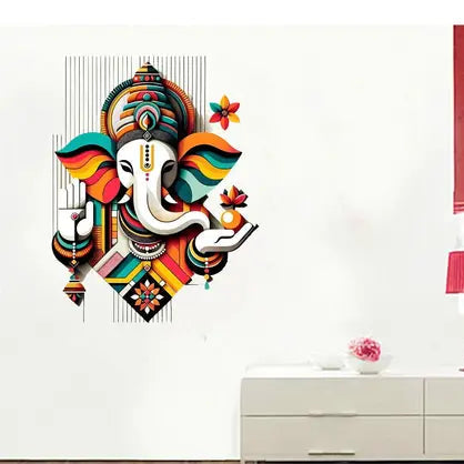 Ganesha Wall Sticker for Living Room